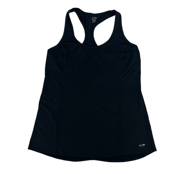 Champion Tops - Champion Black Racerback DuoDry+ Tank Top Size Large Women’s